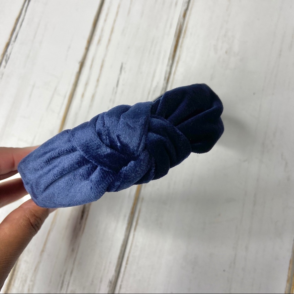 Layla Classic Velvet Twist Knot Headband - Picture 6 of 7